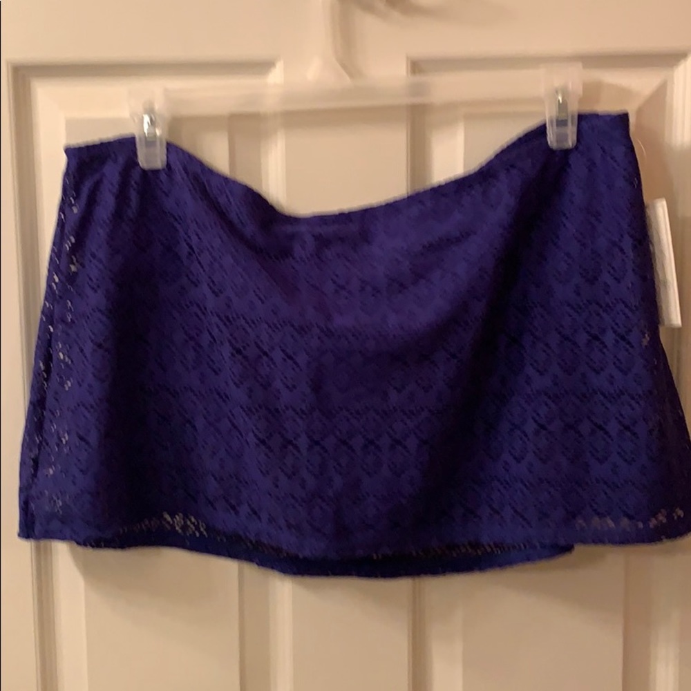 NWT Size 20 Pretty Blue swimskirt.